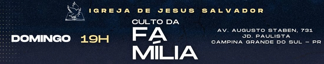 Culto em Campina Grande do Sul-PR - Domingo