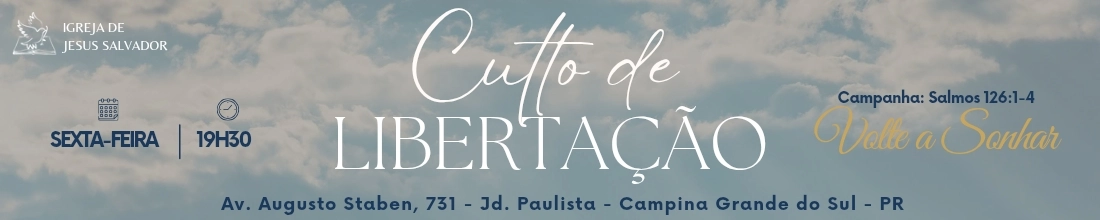 Culto em Campina Grande do Sul-PR - Sexta-feira