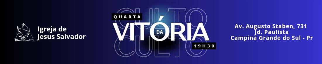 Culto em Campina Grande do Sul-PR - Quarta-feira