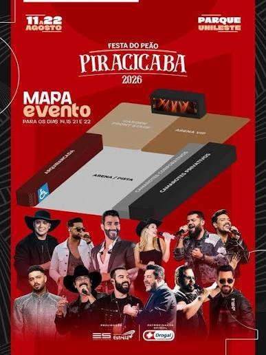 🐂 Festa do Peão de Piracicaba 2026 promete 12 dias de rodeio, grandes shows e muita tradição sertaneja