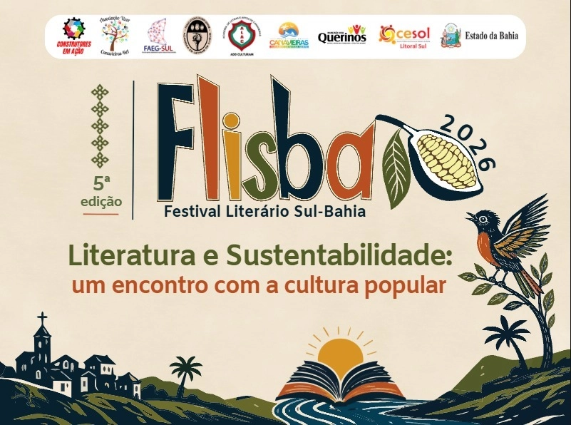 5ª EDIÇÃO DO FLISBA ACONTECE EM CANAVIEIRAS ENTRE OS DIAS 20 e 22 DE AGOSTO