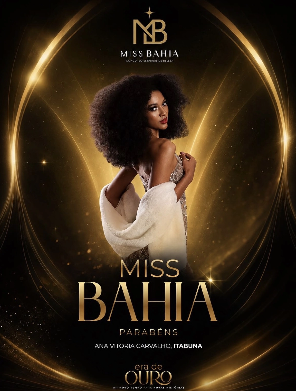 DE ITABUNA PARA O BRASIL: ANA VITÓRIA CONQUISTA A COROA DE MISS BAHIA