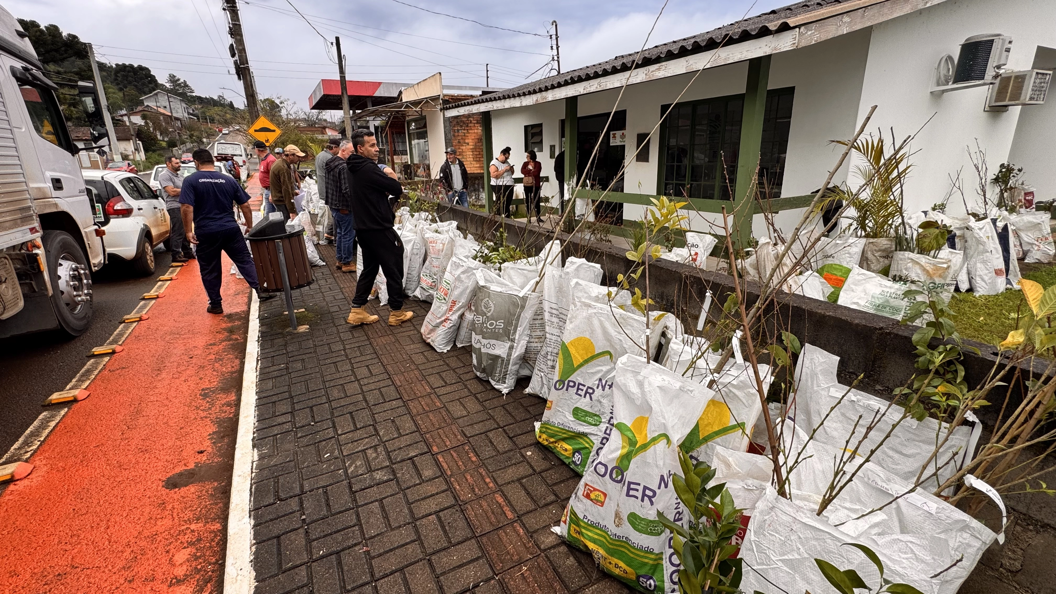 Prefeitura de Abdon Batista realiza entrega de mudas frutíferas e ornamentais através de parceria com a Epagri