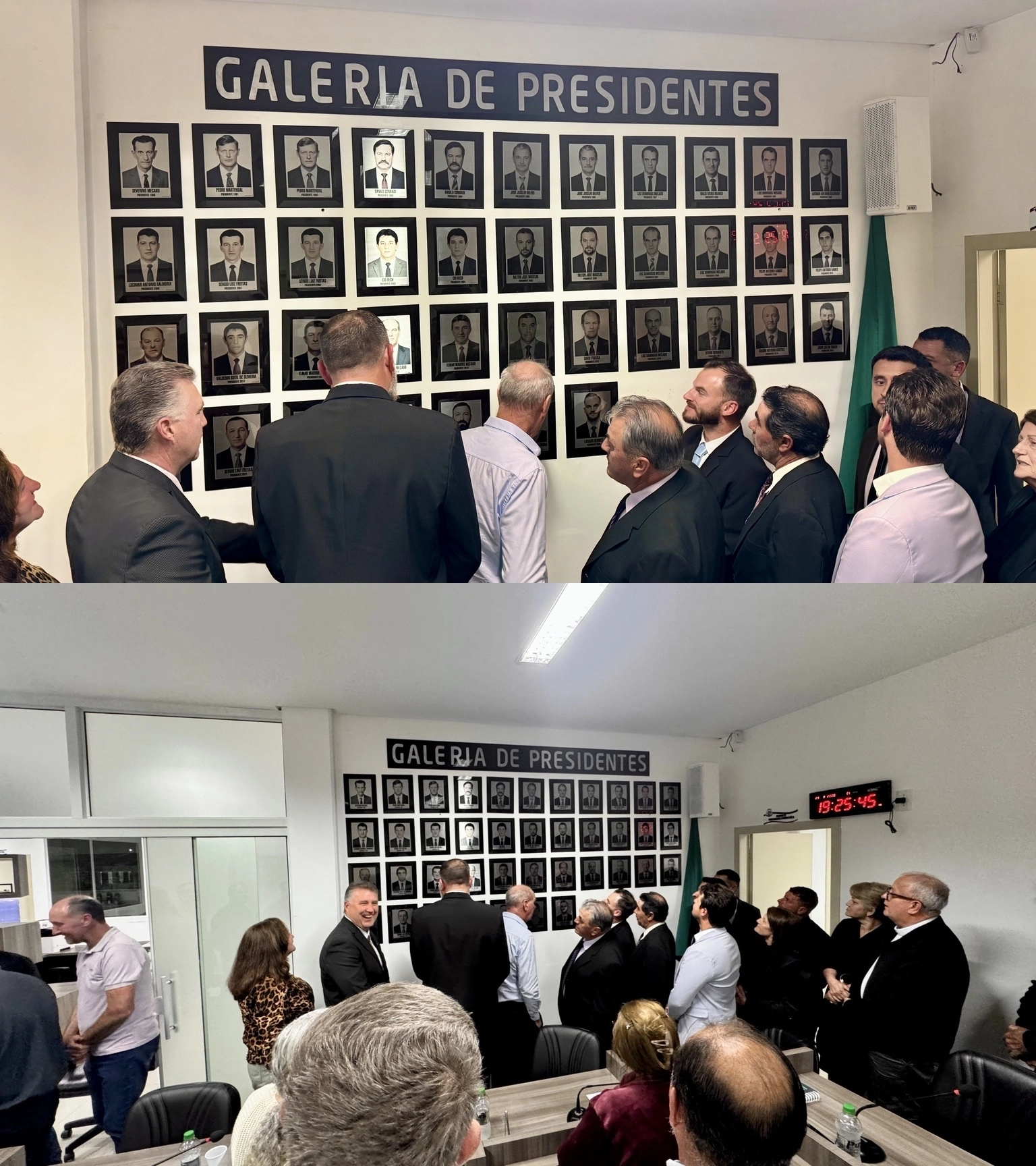 Câmara de Abdon Batista inaugura Galeria dos Ex-President