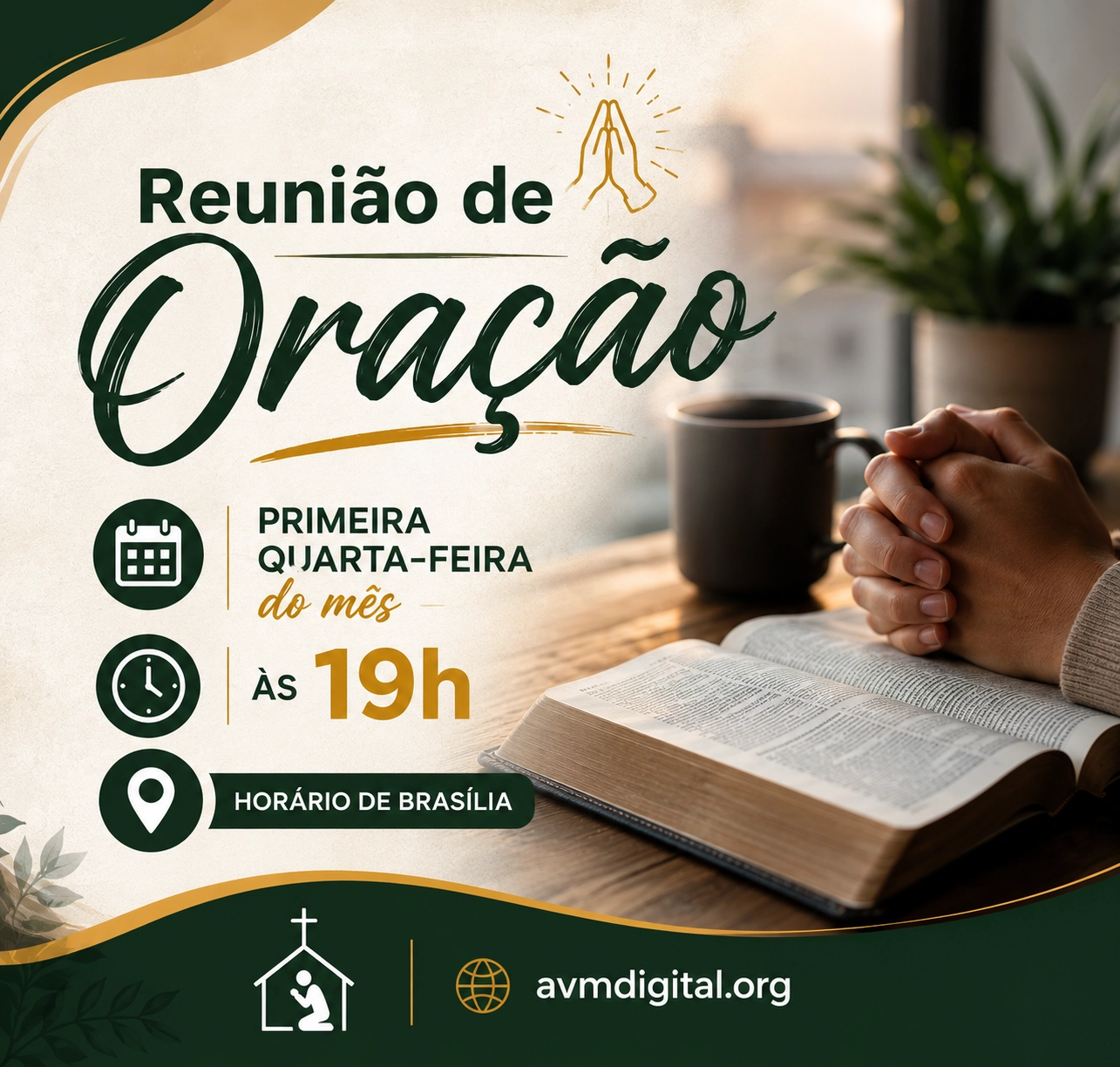 Reunião Mensal de Oração - Português