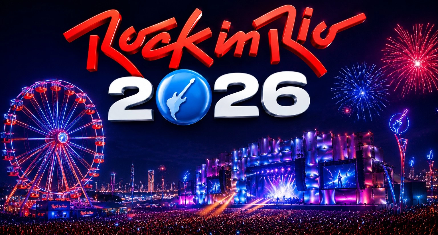 Rock In Rio 2026: artistas que você ouve na Bela Web Hits vão invadir a cidade do rock!