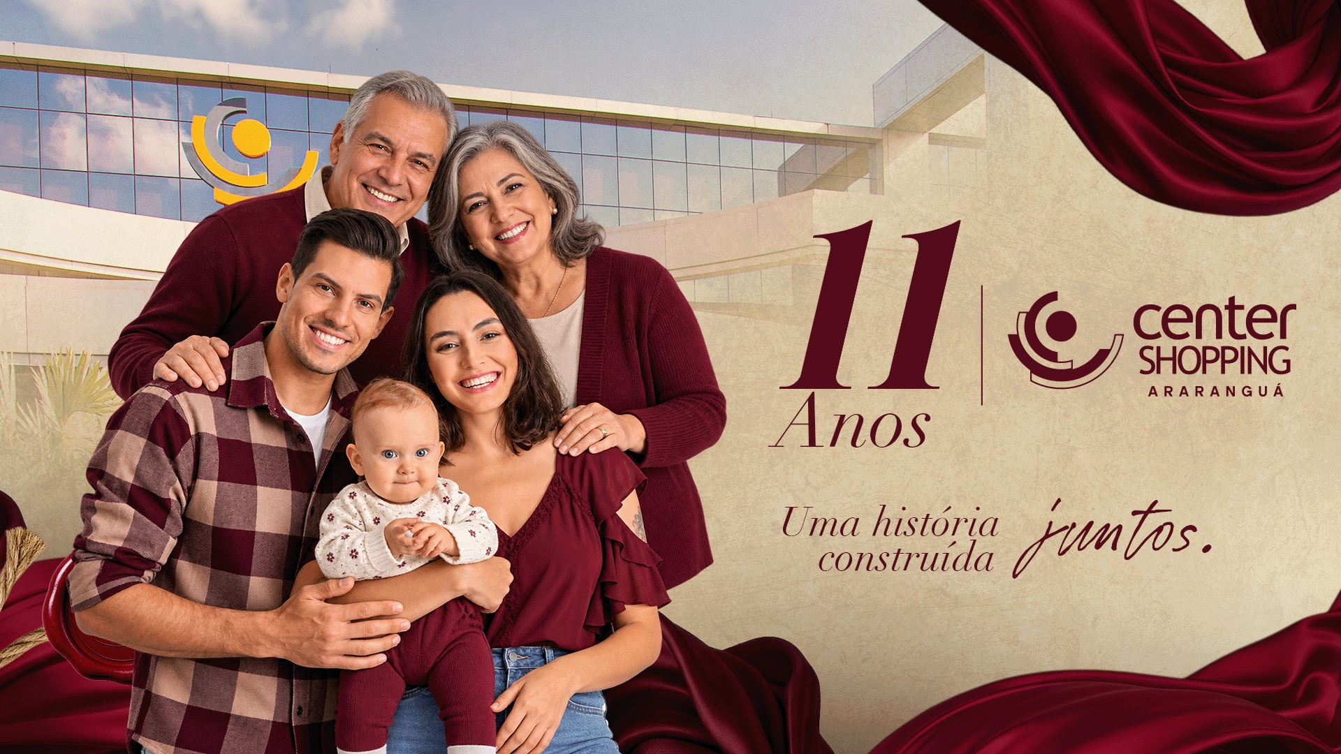 Center Shopping Araranguá celebra 11 anos com show na praça de alimentação