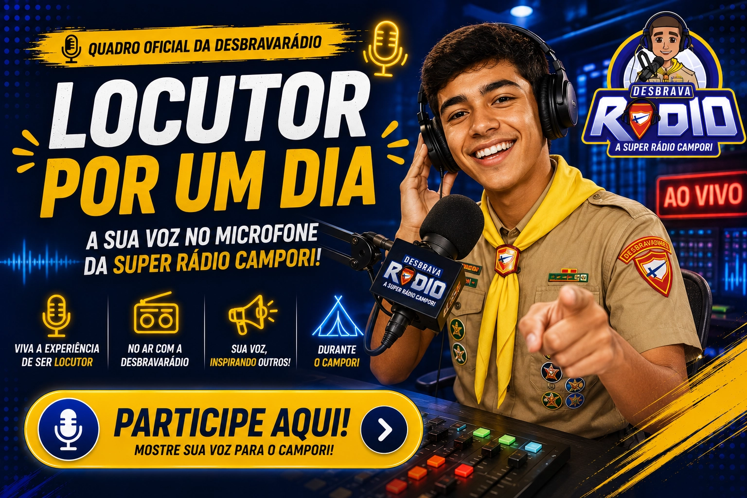 Locutor Por 1 Dia