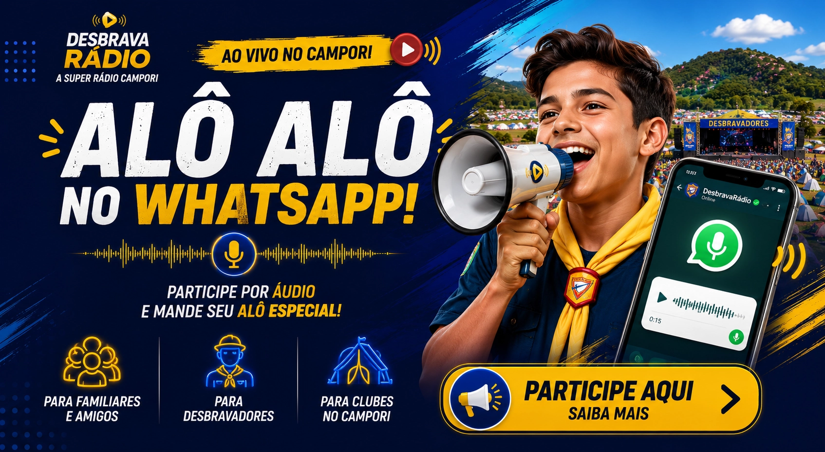 Alô Alô no Whatsapp