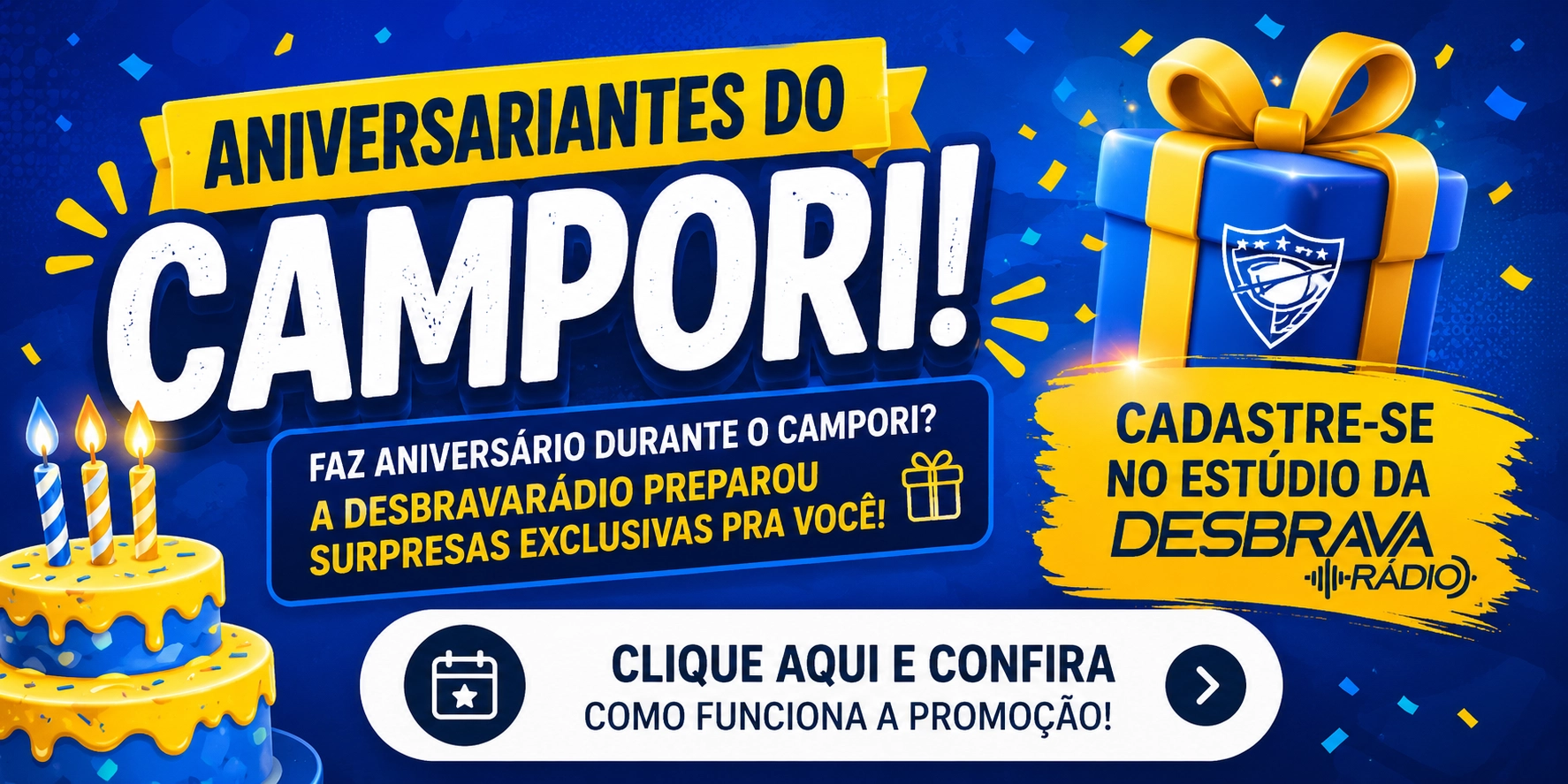 Aniversariantes do Campori