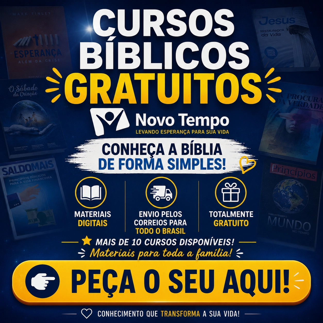 Cursos Bíblicos Gratuitos Novo Tempo