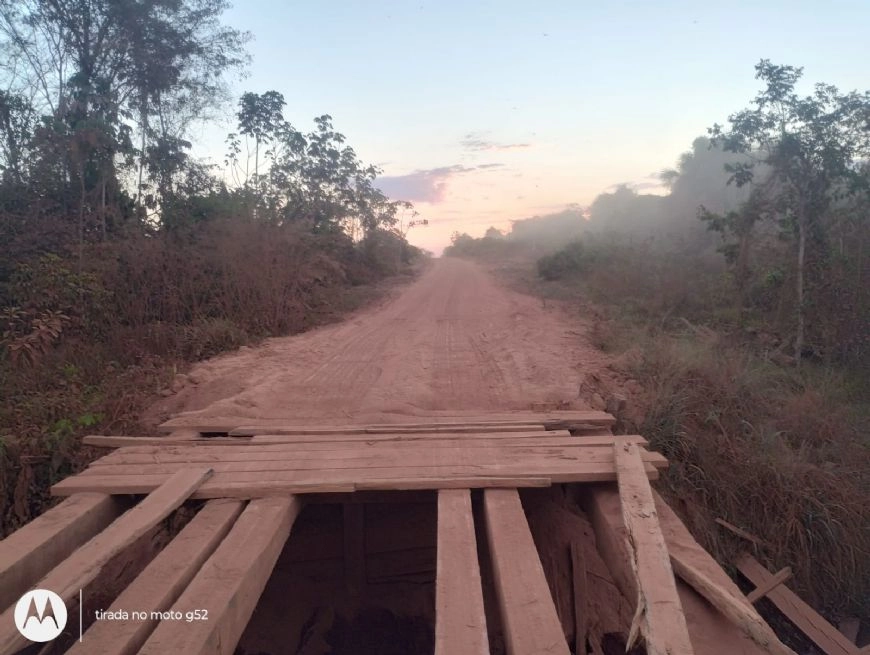 Motorista denuncia abandono e cobra manutenção na MT-424, entre Alto Boa Vista e Espigão do Leste