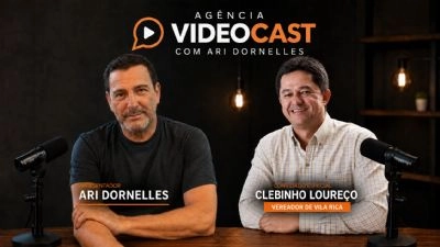Vereador Clebinho Lourenço participa do Agência VideoCast com Ari Dornelles