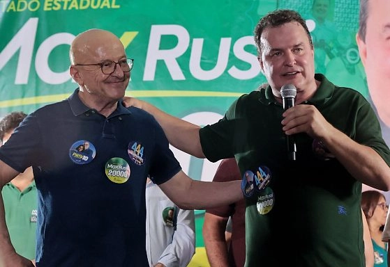 Max Russi elogia Pivetta como governador e destaca poder de decisão do chefe do executivo