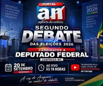 ELEIÇÕES 2026: Grande Debate para Deputado Federal já tem quatro candidatos confirmados em Confresa