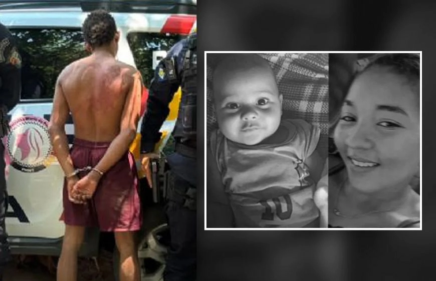 Caso chocante em Luciara( MT): homem mata esposa e bebê a golpes de canivete