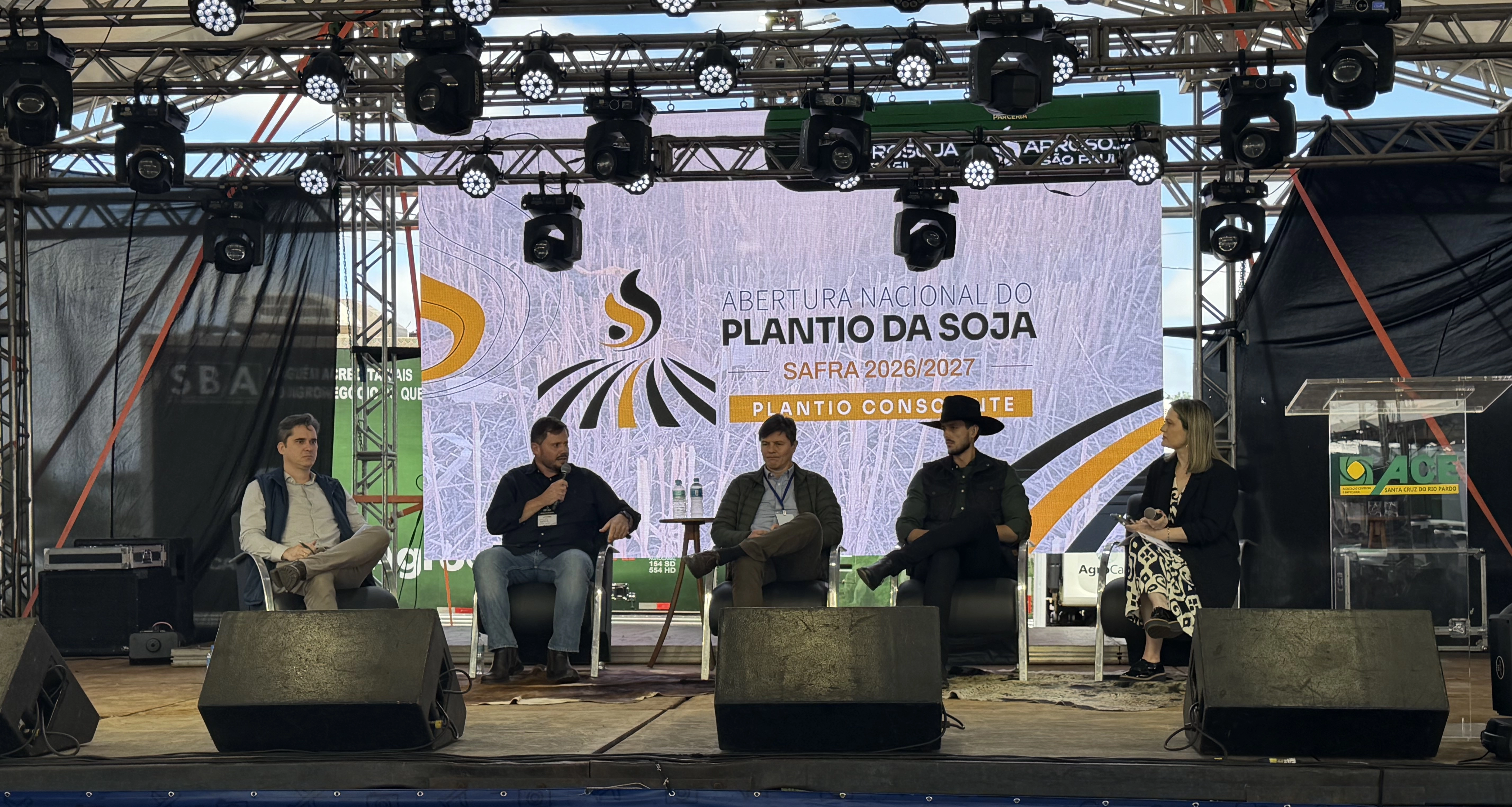 Aprosoja MT participa da Abertura Nacional do Plantio da Soja em São Paulo
