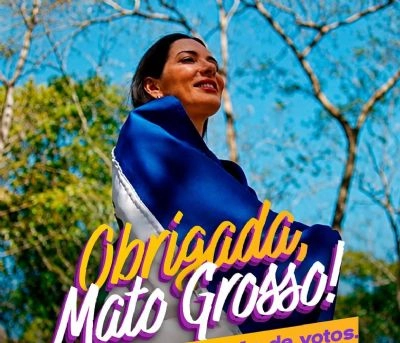 Janaina Riva agradece 519.342 votos e afirma que seguirá atuando por Mato Grosso