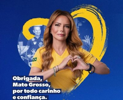 Virginia Mendes agradece 102.120 votos e destaca parceria com Mauro Mendes