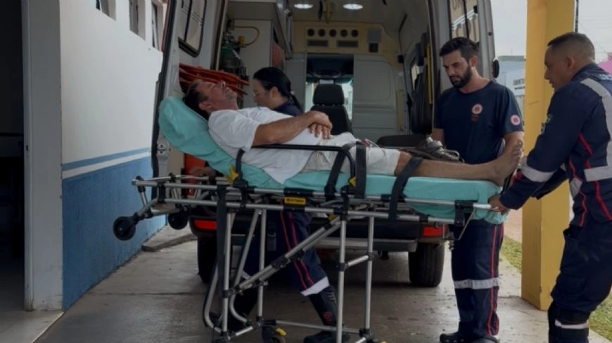 Mulher percebe sinais de infarto do marido e rapidez ao pedir socorro mobiliza equipe do Samu em MT