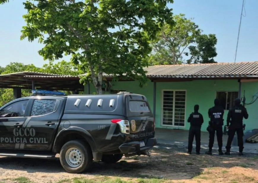 Chácara no Rio dos Peixes, em Chapada dos Guimarães, entra na mira de operação contra facção criminosa