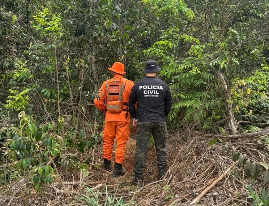 MISTÉRIO: Corpo é encontrado enterrado em cova rasa e polícia suspeita de execução em São José do Xingu (MT)