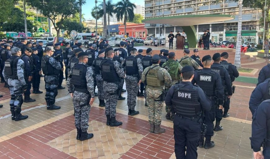 Mato Grosso sob forte policiamento: Militares ocupam locais de votação em todos os municípios