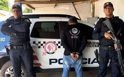 Ex-companheiro é preso em fazenda após mulher denunciar sequência de ameaças em Luciara (MT)