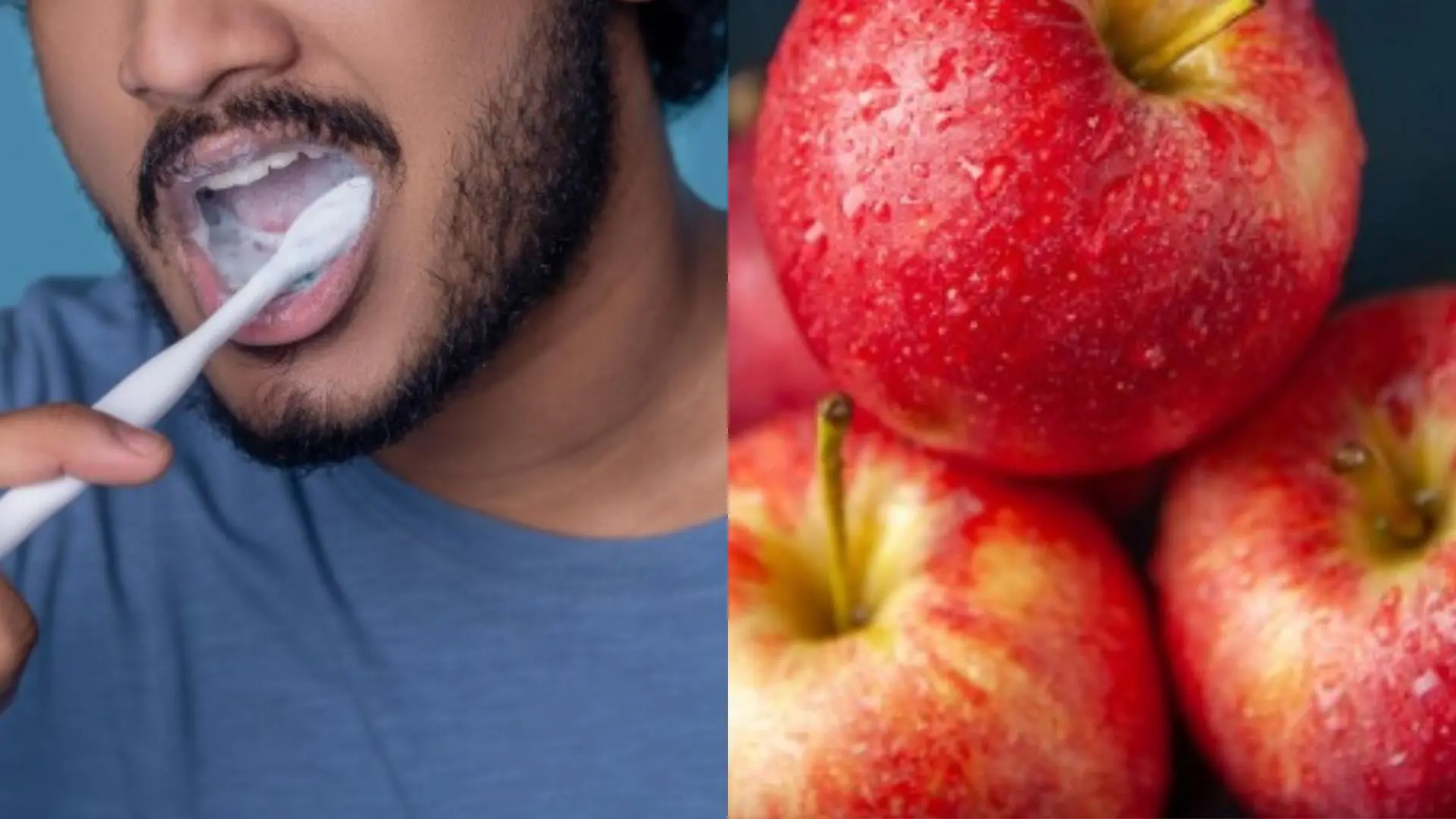 Maçã da discórdia: fruta substitui escova de dente? Dentista de CG detalha hábito que acabou com namoro