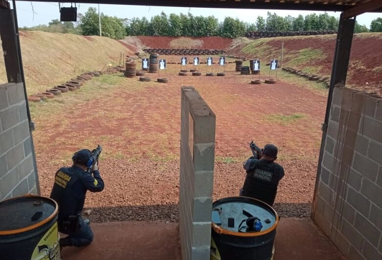 Guarda Municipal inicia curso de capacitação em armamento e tiro