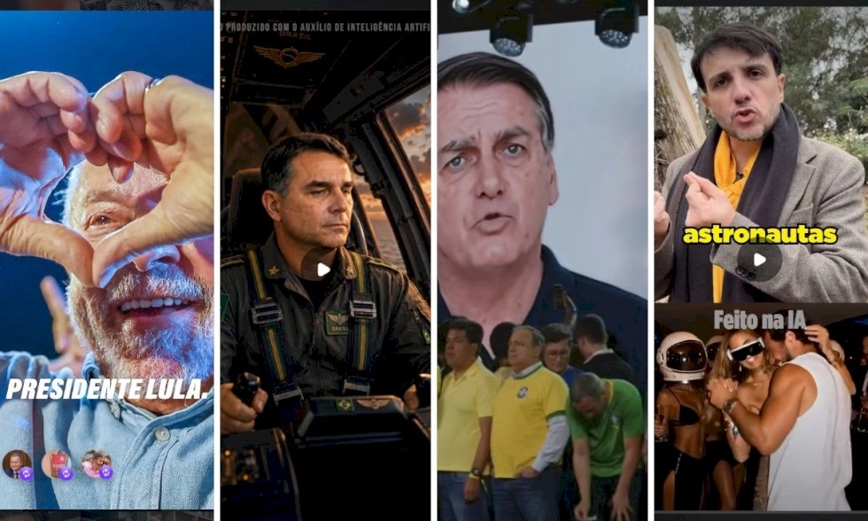 Na pré-campanha, presidenciáveis usam IA em jingles, sátiras, cenas fictícias e ataques