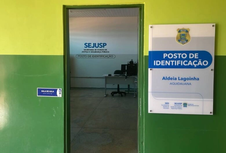 Emissão da Carteira de Identidade Nacional pode ser feita em novo posto de identificação de aldeia