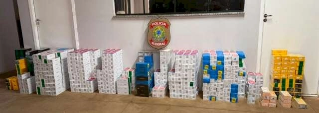 Soldado da PM e comparsa são presos pela PF com 650 celulares sem nota fiscal