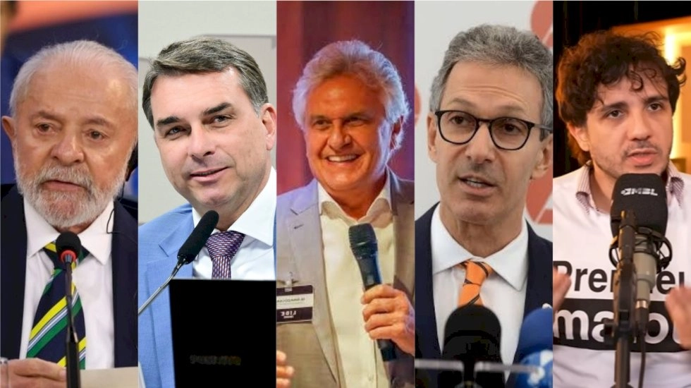 Pesquisa mostra por que nem todo voto de Caiado e Zema migra para Flávio Bolsonaro no segundo turno