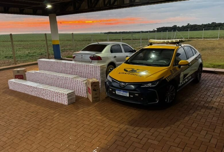 Carga de cigarro é apreendida durante fiscalização na rodovia MS-162