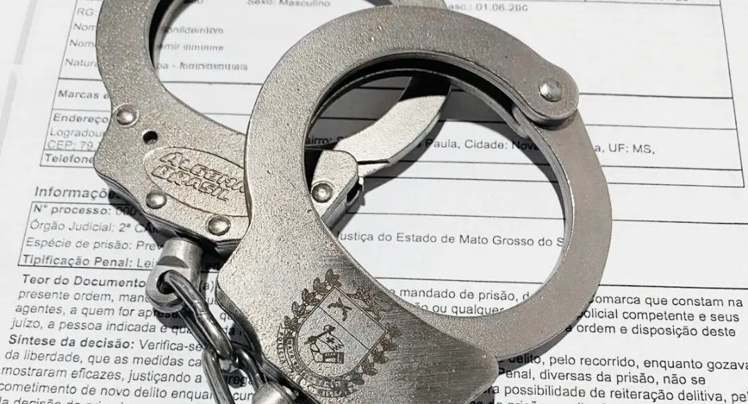 Homem é preso pela Polícia Militar acusado do descumprimento de medida protetiva em Ivinhema