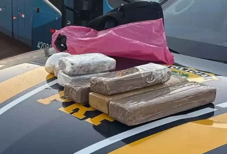 Mulher é presa com maconha e cocaína na rodovia BR-060