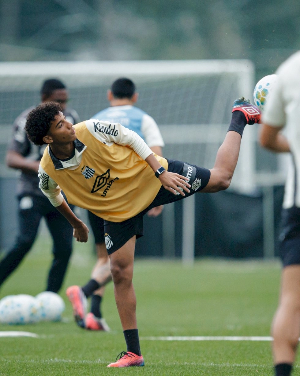 Robinho Jr. passa de um mês sem jogar no Santos