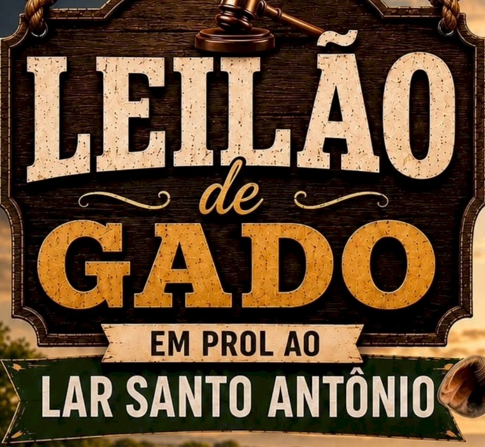 Leilão de Gado em prol do Lar Santo Antônio será realizado no dia 13 de setembro