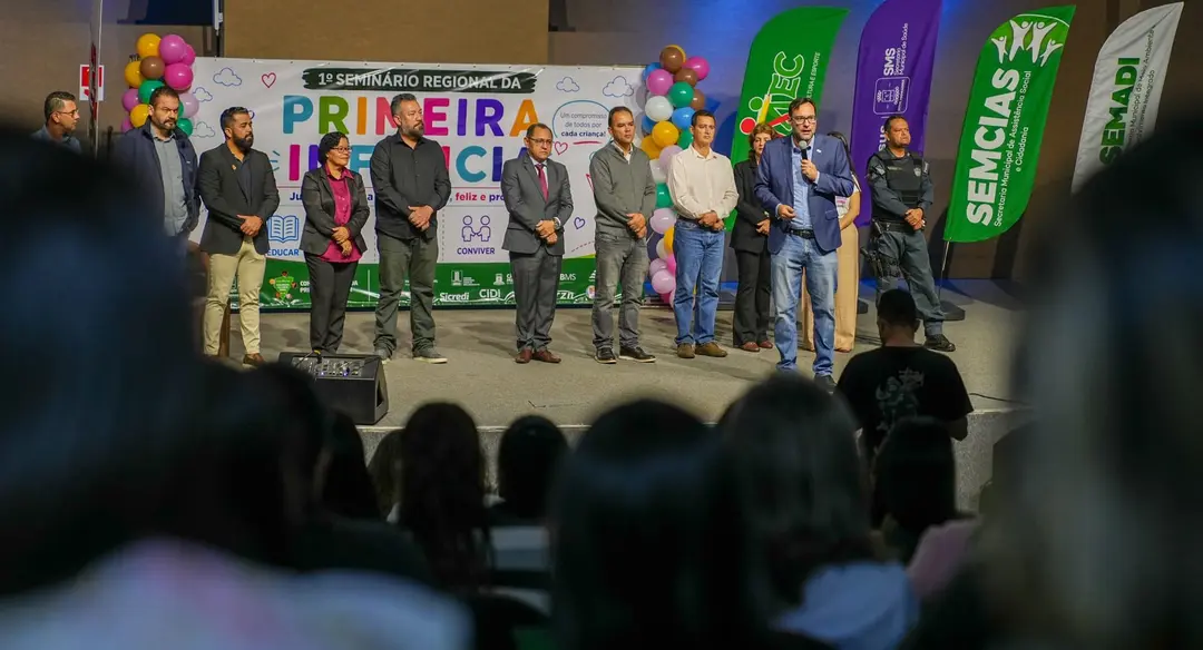 Seminário Regional da Primeira Infância reúne cerca de 500 profissionais em Nova Andradina