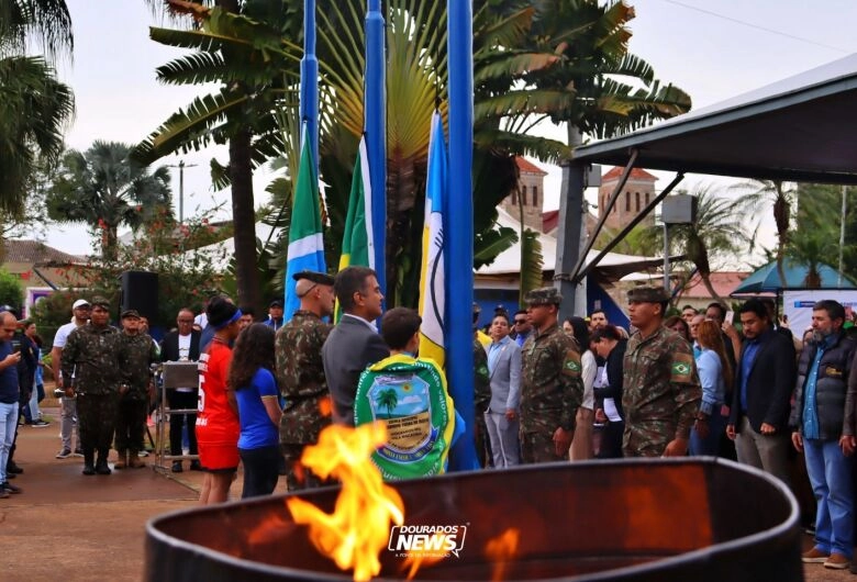 Preparativos para abertura da Semana da Pátria são finalizados em Dourados; veja programação