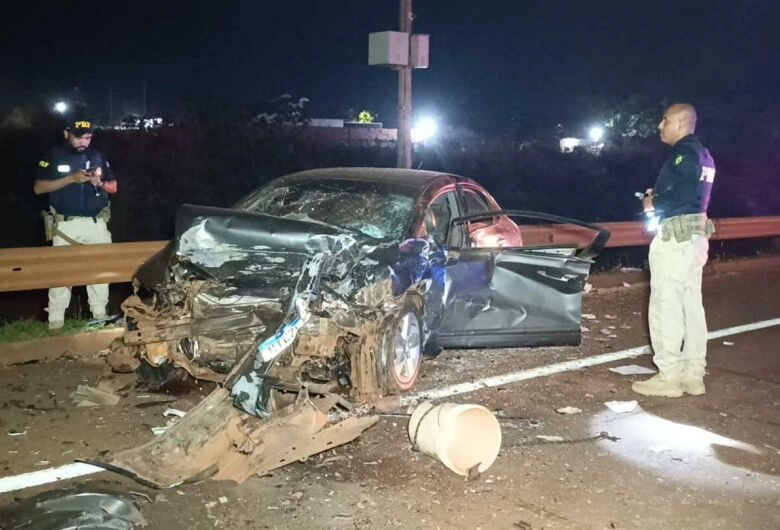 Criança de 5 anos está entre feridos de acidente que terminou em morte na BR-163