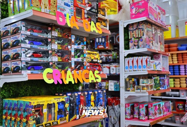 Dia das Crianças deve movimentar mais de R$ 31 milhões em Dourados