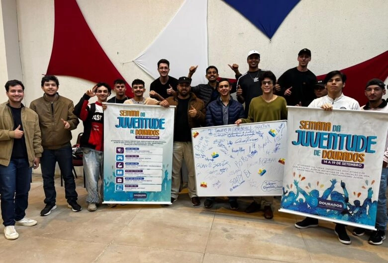 Semana da Juventude reúne esporte, tecnologia, segurança e ações de autonomia em Dourados