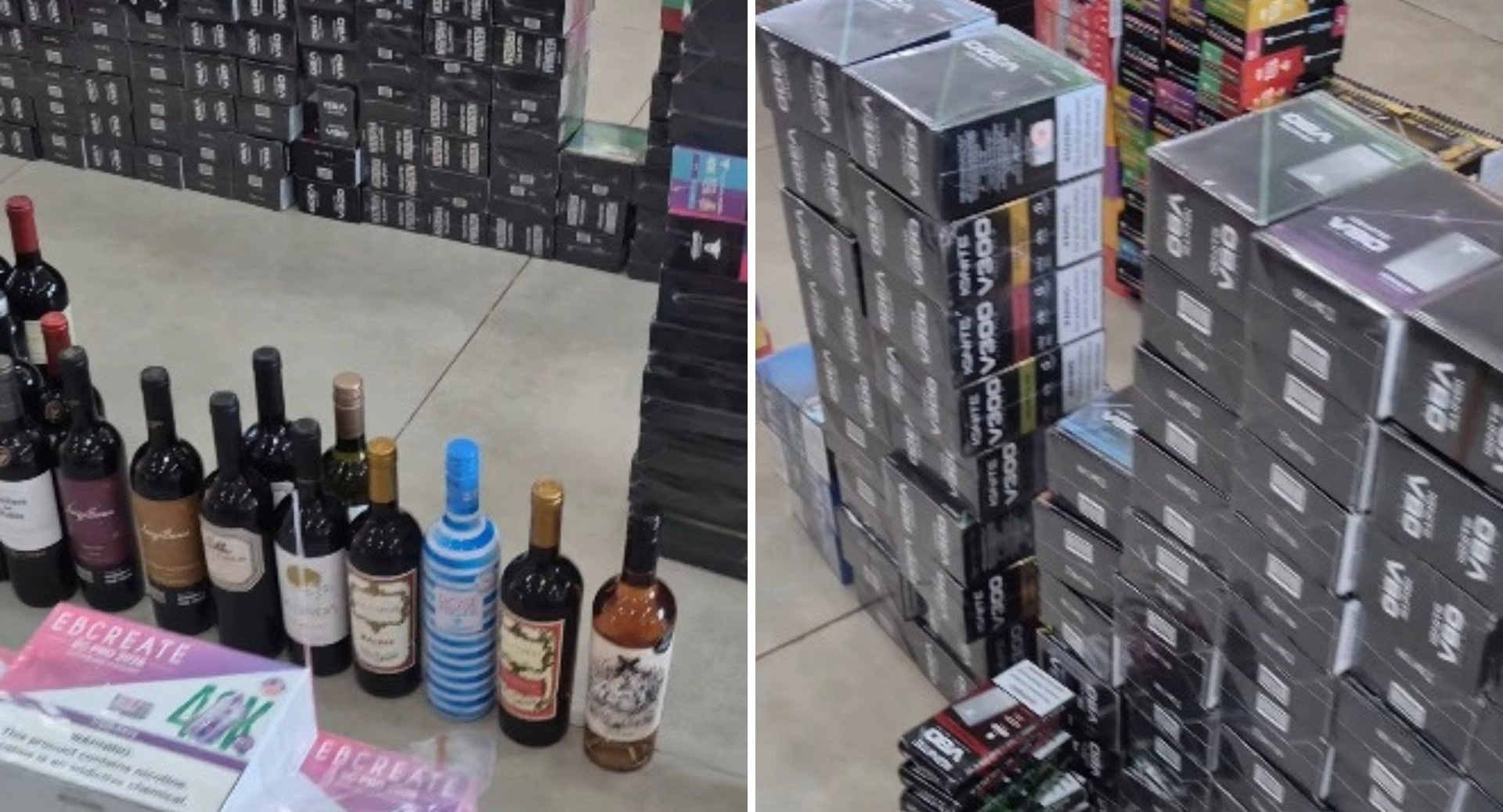 Morador de Nova Andradina é preso pela PRF com cigarros eletrônicos, bebidas e perfumes