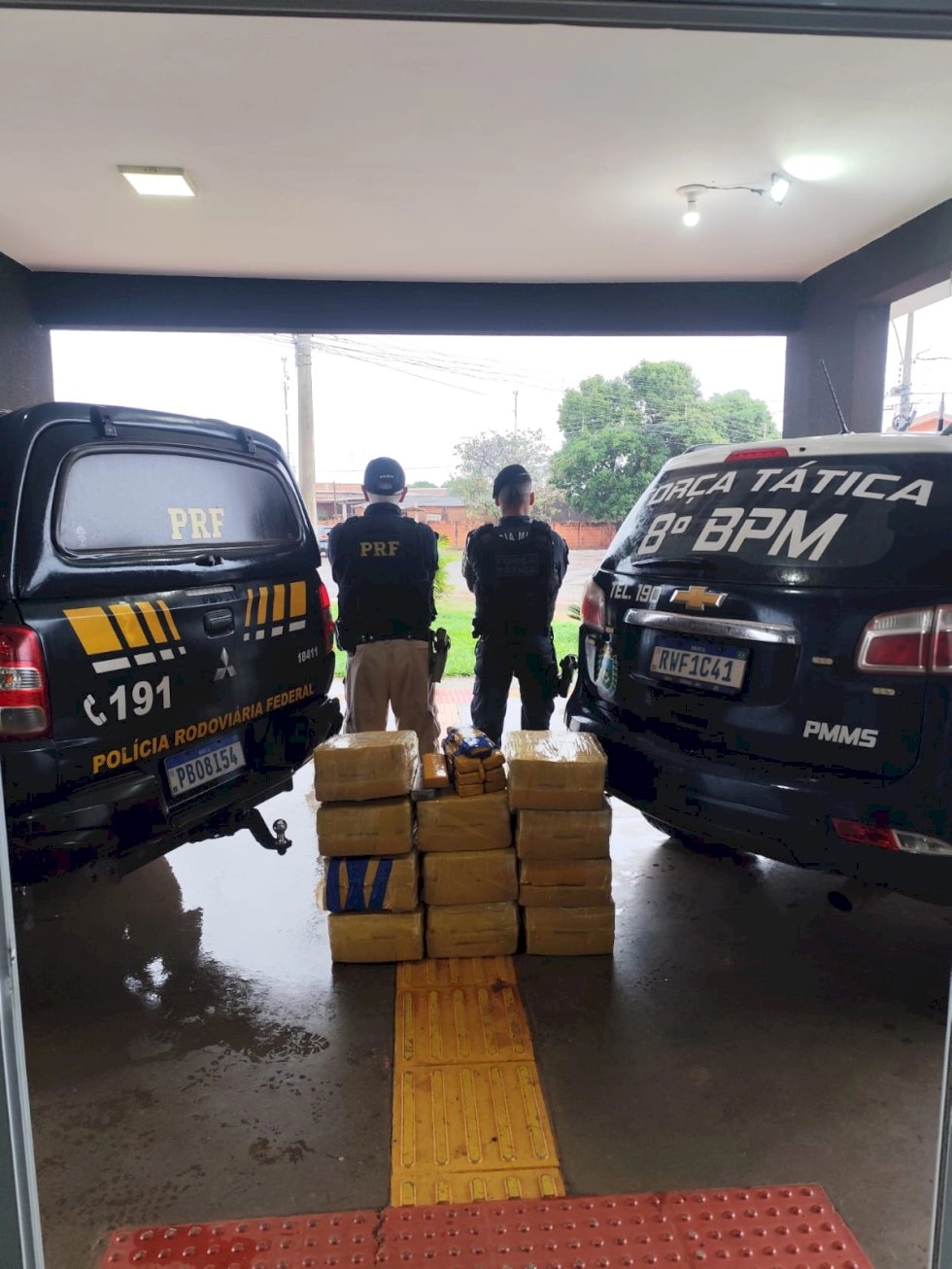 Polícia apreende 202 quilos de maconha após perseguição em Nova Casa Verde