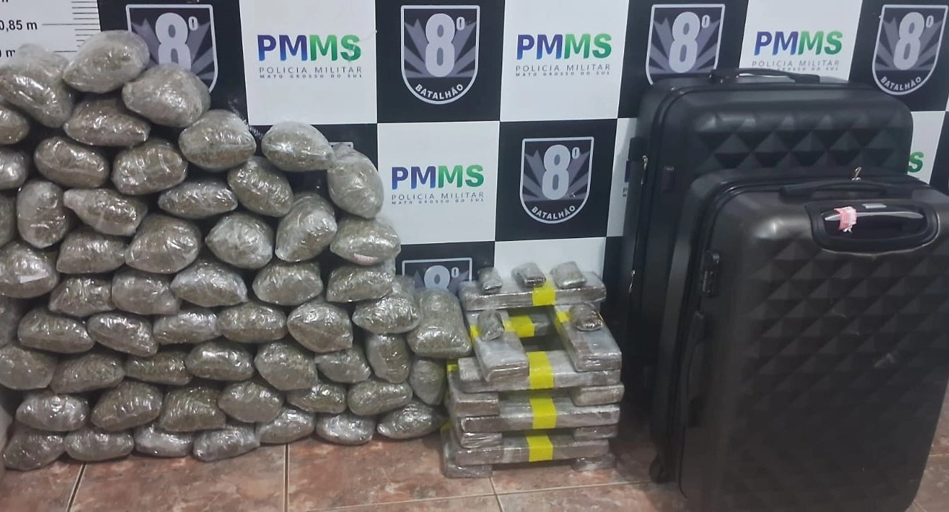 Polícia Militar prende homem com maconha, skunk e haxixe em Nova Casa Verde