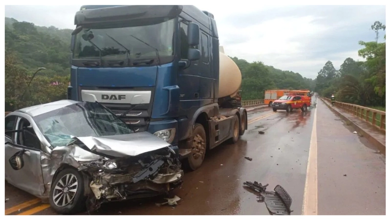 Acidente na BR-356 envolve vários veículos em Itabirito