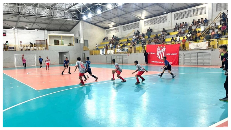 Copa Verão de Futsal 2026 começa dia 12 e reúne equipes de base em Congonhas