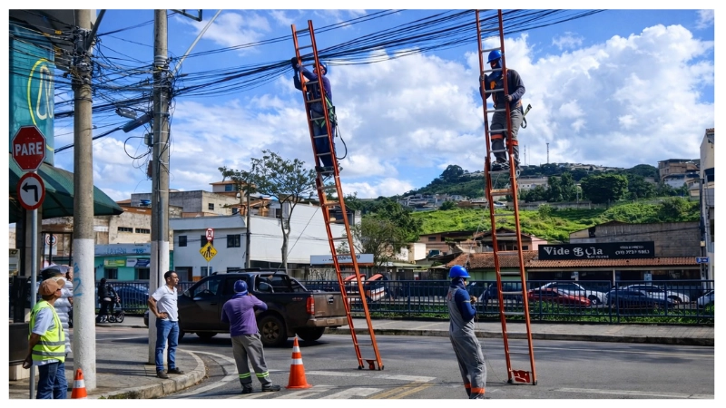 Prefeitura de Congonhas determina  a adequação de cabeamentos para tornar o Carnaval mais seguro